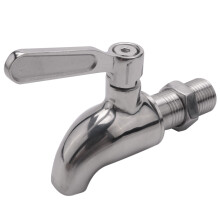 4X Stainless Steel Faucet Tap Draft Beer Faucet for Home Brew Fermenter Wine Draft Beer Dispenser Drink Fridge Kegs