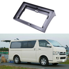 5X Fascia de Coche de 10,1 Pulgadas para Hiace 2010-2018 2Din Fascia Adaptador de Montaje de Audio Kit de Marco de Panel Accesorios de Coche