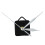 3 Pcs Mains Blanches Mecanisme de Mouvement de Mur de Quartz Mecanisme de Pieces de Rechange 3
