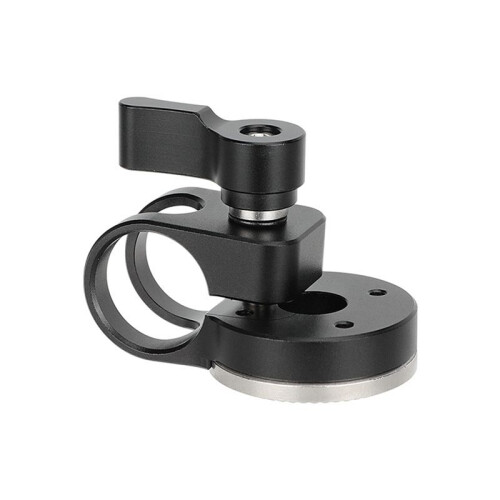 Camera Rod Clamp with -Style Rosette M6 19mm Studio System Rod Clamp for Enhanced Camera Stability and Precision A 2