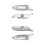 2X for Meta Quest 3 /3s VR Helmet Charging Base Handle Contact  Charging with LED Light Bar Charging Base 3