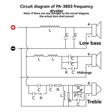 2X 3-Weg 800W Krachtige Multi-Luidspreker Hoog Medium Laag 3-Weg Frequentieomvormer Verstelbare Frequentieverdeler PA-3803