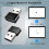 2X USB Mouse Jiggler Undetectable Mouse Mover Anti Computer Hibernation Mobile Cursor with Separate Mode and /OFF 3