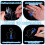 40Pcs Bow Keychains Acrylic Bow Keychains with Tassels for DIY Keychains Handmade Projects Cheer Accessories 3