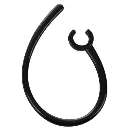 12 Pcs Handfree 5.5mm Hole Black Plastic Earhook for  Earphone 2