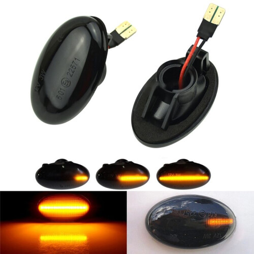 Black Turn Signal Light Dynamic Side Flashing Indicator Light 688200121 for -  W450 A-Class Vito 2