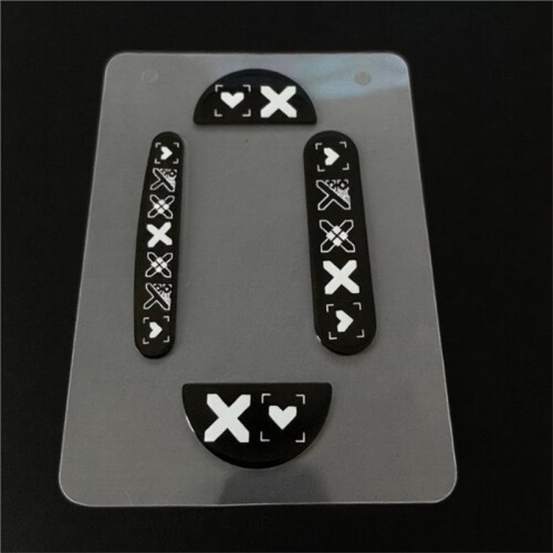 Mouse Skates for  MX Master 3/3s Mouse Feet Pads Smooth Durable Slim 2.5D Curved  Mouse Accessories Black 2