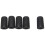 5 Pcs Cello Endpin Tip Protector Rubber Cello tail pin case Tip Cap Protector Non-Slip Mat For Cello Stringed Violin Parts 2
