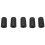 5 Pcs Cello Endpin Tip Protector Rubber Cello tail pin case Tip Cap Protector Non-Slip Mat For Cello Stringed Violin Parts 3