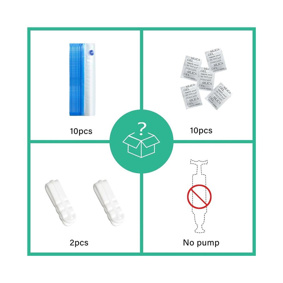 3D Printer Filament Storage Kit 20Pcs Vacuum Storage Sealing Bags With Desiccants Moisture Proof Filament Dry 30X34cm 6031337477986
