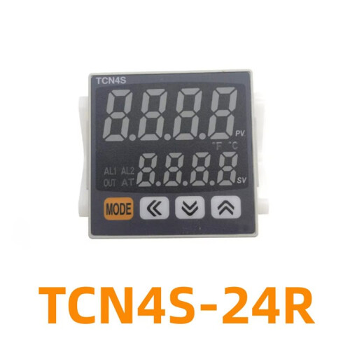 2X TCN4S-24R New Digital Intelligent Temperature Controller Sensor Dual Display Relay Output 2
