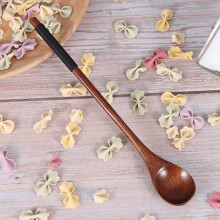 10 Pcs Wooden Spoons Cooking Spoons Honey Spoons Rice Spoons Mixing Spoon Wooden Teaspoon for Coffee Tea Jam Bath Salts
