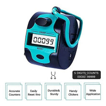 6X Counter Electronic Clicker Manual Digital Stitch Counter Finger Ring Mechanical Handheld Counter for Row People