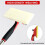 7 Inch Paint Pad Applicator Corner Walls and Ceilings Pad Painter Decorating Paint Pad Kit for Wall Corner Edging 2