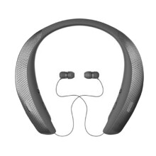 2X Auriculares Estéreo Banda para el Cuello Auriculares Inalámbricos con Altavoz para Deportes Ejercicio Juego Llamada