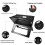 Portable Charcoal Grill Foldable BBQ for Camping with Vertical Cooking Mode and Quick Setup 4