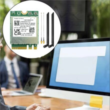 RTL8852BE WIreless WIFI Card with External Antenna AX1800 WIFI6 WLAN 802.11ax Bluetooth5.2 Dual-Band 2.4G+5G Wlan