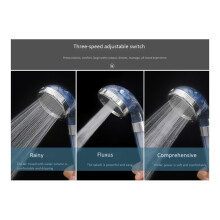 2X 3-Speed Water Outlet Mode High Quality Residual Removal PP Sediment Cartridge Filtered Shower Filter Pure Shower