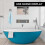 Bathroom Towel Holder Kitchen Towel Holder Solid Kitchen Towel Hook Adhesive Stainless Steel, Self  - 2