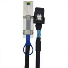Best Quality Two Colors 1M SAS 26P SFF-8088 to SFF-8087 36P Direct Attach Copper Cable Support 12Gb