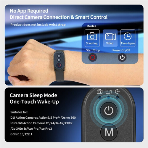 Wireless Camera Shutter  Remote Control for    for  Android HarmonyOS Smartphone No App