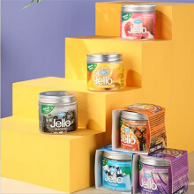 Auto 220g Jello Parfüm Lufterfrischer Autobalsam Desodorierend Langanhaltender Duft Auto Aromatherapie ZITRONE