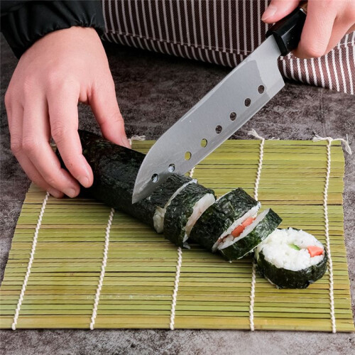 Sushi Maker Mold Cylindrical DIY Sushi Making Kit Kitchen Sushi Tools for Sushi Cooking Rolls Rice  Maker,Black 1
