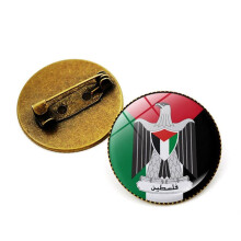 12PCS Palestine Flag Badges Friendship Lapel Pin, Palestinian Pin, Palestine Flag Pin,for Men Women Brooch