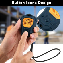Silicone Case for Wearable Speaker, Travel Carrying Case Shockproof Protective Speaker Cover with Lanyard