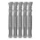 5Pcs Spiral Impact Drill Bits 110mm Cemented Carbide Tip 1