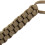 3X Paracord Square Weave Cuchillo Lanyard - Caqui 2