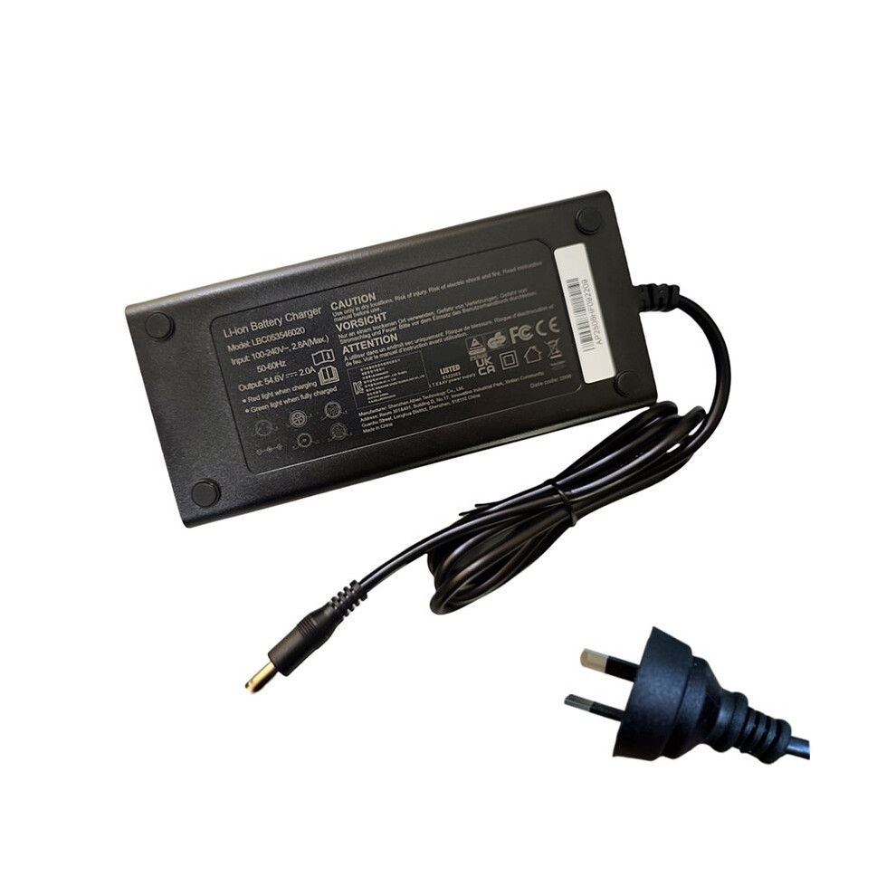 For Ouxi V8 Electric Bicycle Battery Charger 54.6V 2A Electric Bike Charger Replace Spare Accessories Au 6034100844008