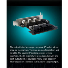 Controller di Risparmio Energetico A 4 Pin per Scheda di Espansione PCI per Disco Rigido con Retroilluminazione A LED e Sistema di Gestione