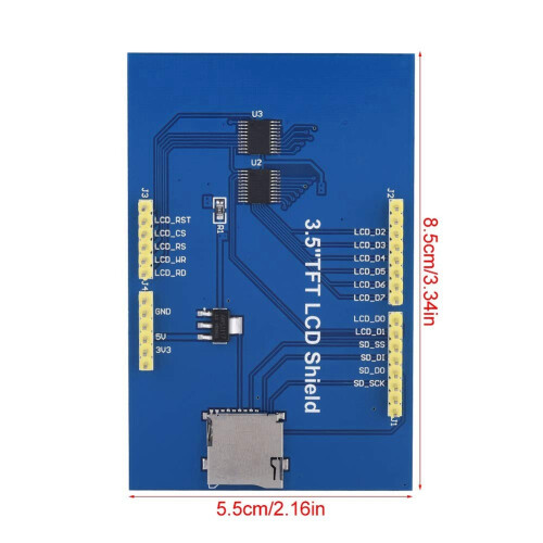 Display Module - 3.5 Inch TFT LCD Screen Module 480X320 for   & MEGA 2560 Board (2XLCD Screen) 2