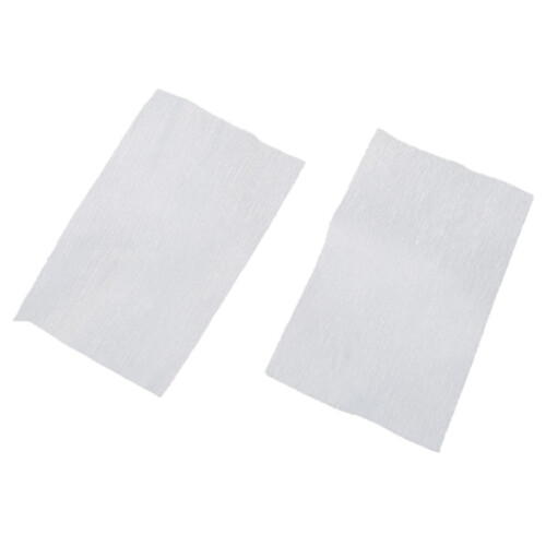 640Pcs Lady White Nail Polish Remover Rectangular Face Cleaning Cotton Pads 1