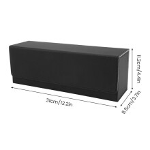 2X Sammelkarten-Aufbewahrungsbox, Baseballkarten-Aufbewahrungsbox für 900 + Sportkarten Oder 200 Toploader, Passend für FußBall, Basketball