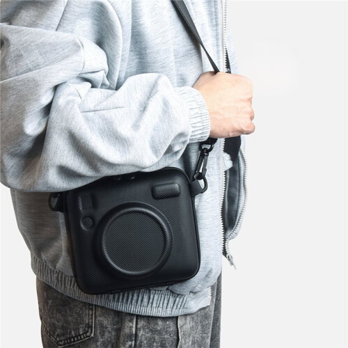 For Instax WIDE EVO/SQ Scratch Drop Protection Case Rope Storage Protective Bag Universal Hard Shell Camera Bag 1
