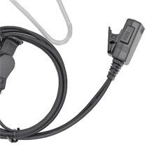 3X Hörsnäcka Headset Mic med PTT för Radio SL1M SL1K SL1600 SL300 SL7500 SL400 SL4000 Walkie Talkie Air Akustisk Tube
