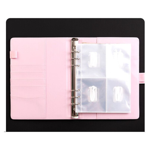 100 Day Challenge Money Saving Binder Leather Envelope Challenge Binder, Easy, Engaging and Rewarding