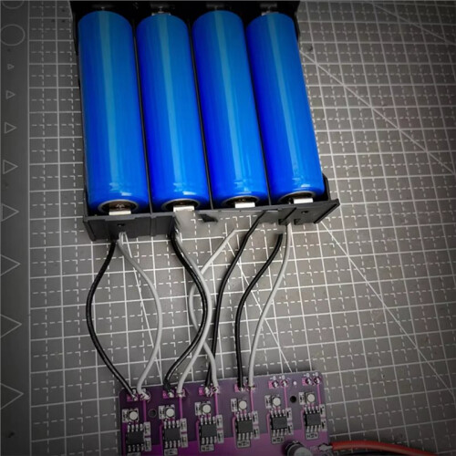 5Pcs Charging Module PCB Circuit Board Charger Array 5V Input for 18650 4.2V Lithium Battery Electric Scooter 2