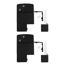 2X 2 Button Card Remote Key Shell Case for 5 6 CX-7 CX-9 RX8 Miata