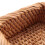 2X Hand-Woven Rectangular Rattan Wicker Basket Fruit Tea Snack Bread Picnic Cosmetic Storage Box S 6