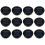 24 Pack Replacement Solar Light Parts Solar Light Replacement Tops Waterproof LED Solar Panel Lantern Lid Light Outdoor 2