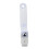 60 Pcs Plastic ID Card Name Tag Holder Badge Strap Clip White Clear 3