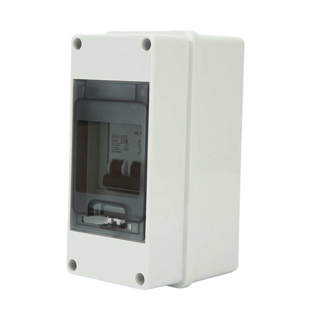 Dz47z 63A 1000V Dc Circuit Breaker Ip65 Waterproof Switch, Pv Solar System 8771388954507