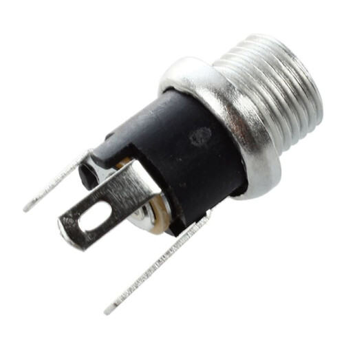 20 Pcs 5.5mmx2.1mm  Power Jack Socket Female Panel Mount Connector