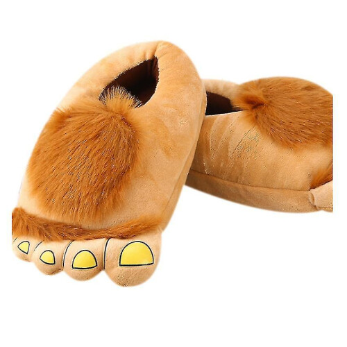 (brown)Women's Slippers Furry Comfortable Warm Slippers 2