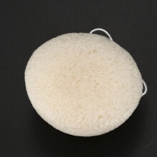 2X Konjac Gesichtsreinigung Pad Schwamm Waschen Kosmetischen Wasch Blaetterteig