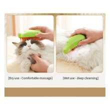 Escova para Gatos Escova Fumegante para CãEs Spray EléTrico Escovas Cabelo para Gatos para Massagem Pente para RemoçãO Pelos Animais EstimaçãO