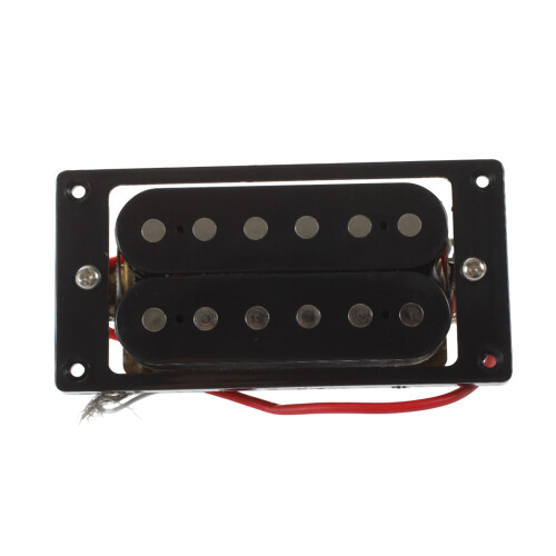 4PCs(2 Set)Black Humbucker Double Coil Electric Guitar Pickups + Frame Screw 1